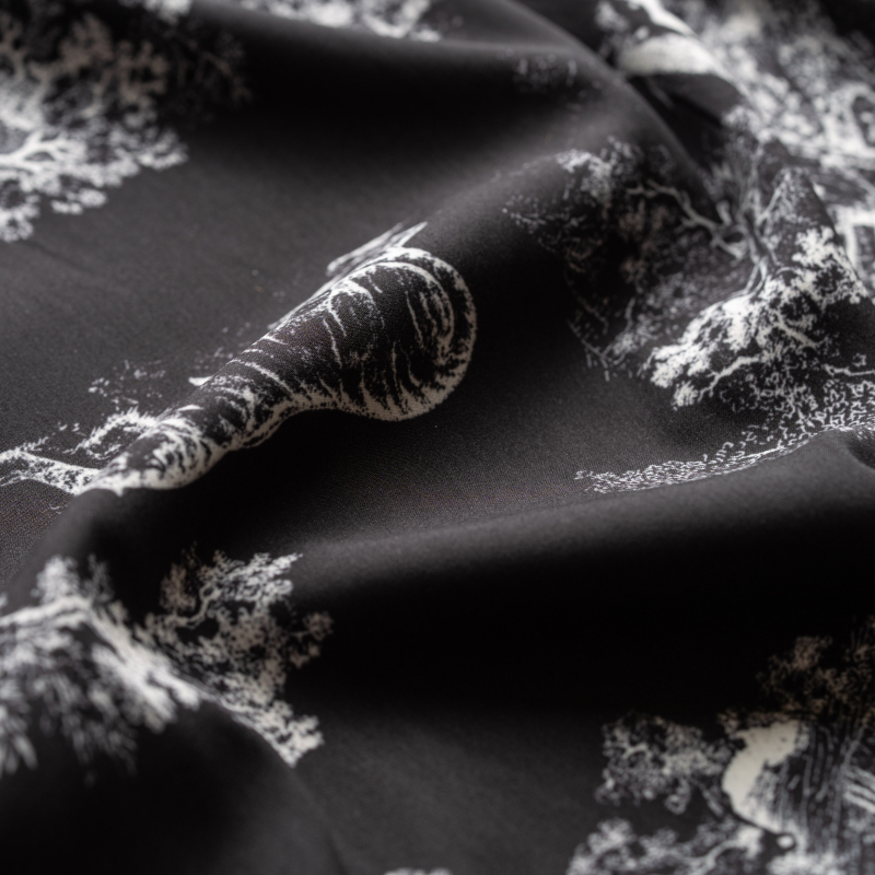 Puplin Streč Print 01