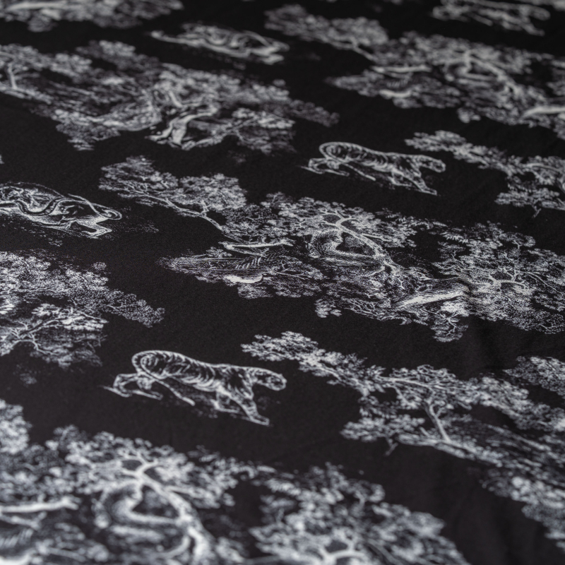 Puplin Streč Print 01