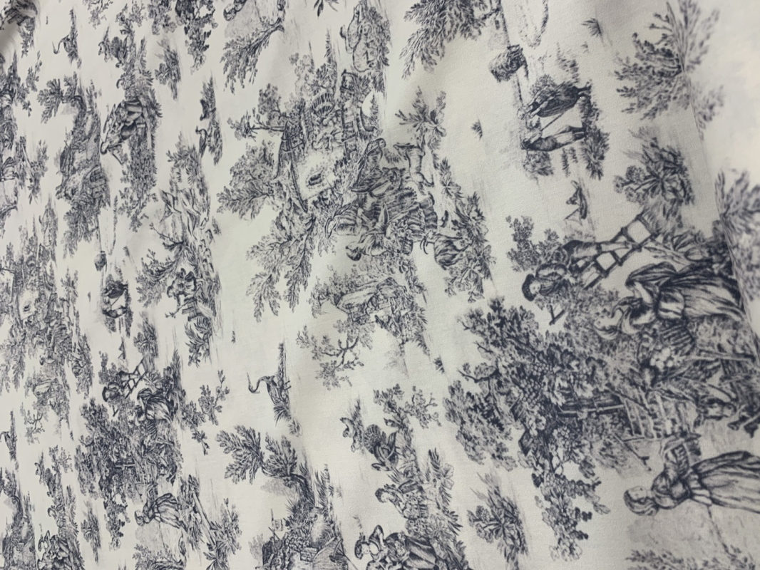 Puplin Streč Print 03