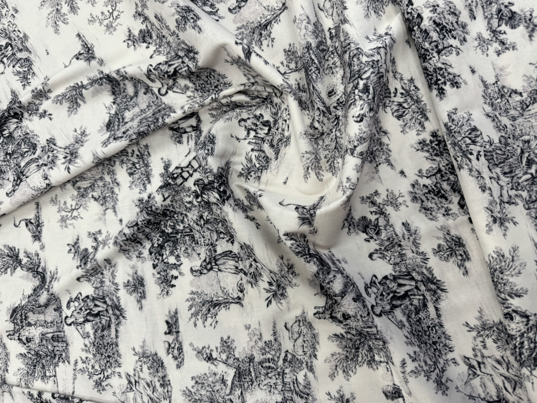 Puplin Streč Print 10