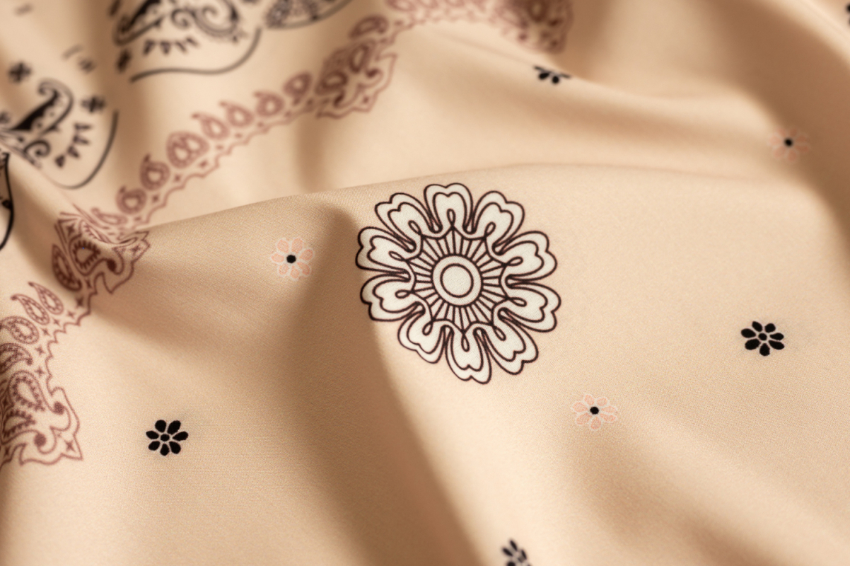 Puplin Streč Print 12