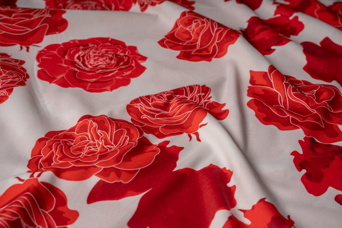 Puplin Streč Print 13