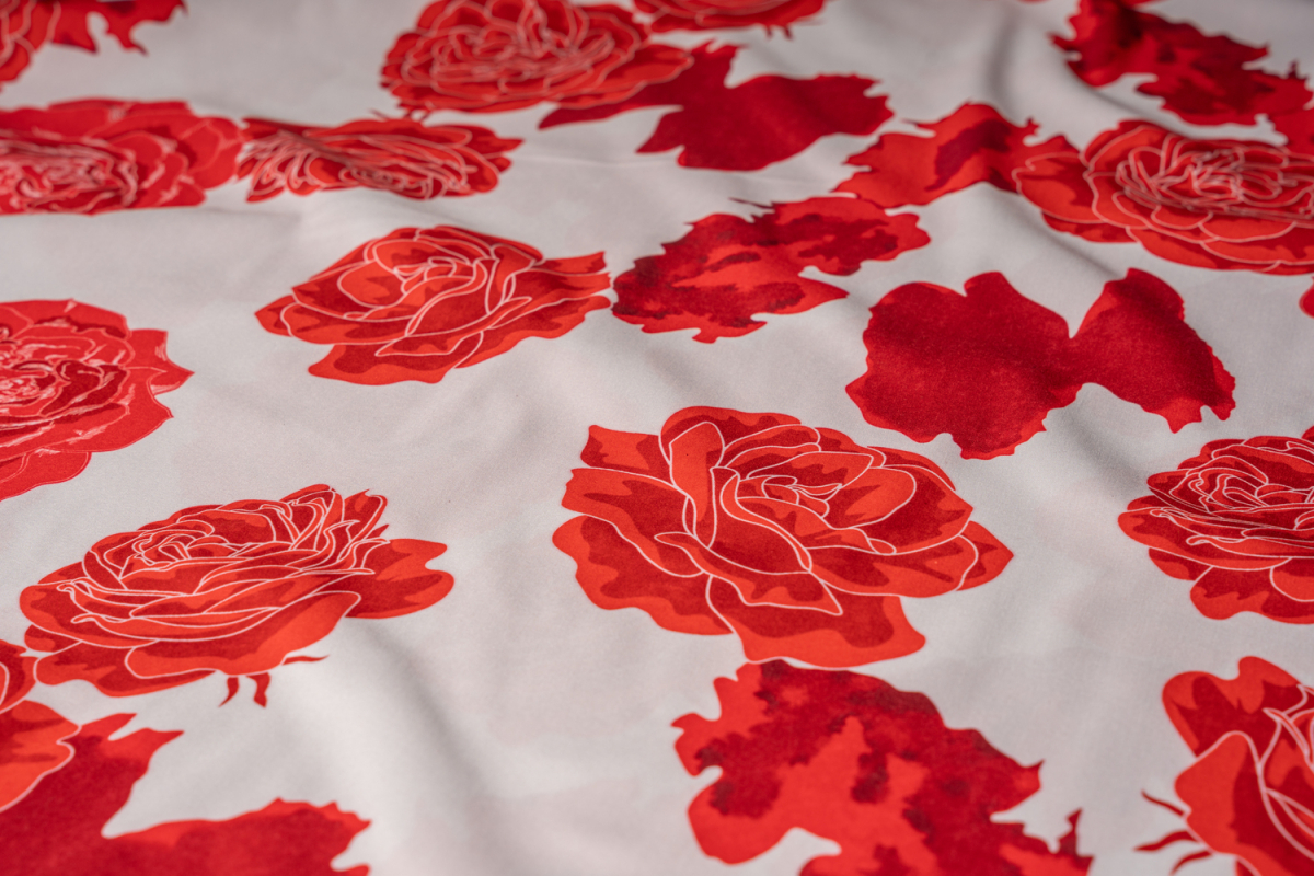 Puplin Streč Print 13