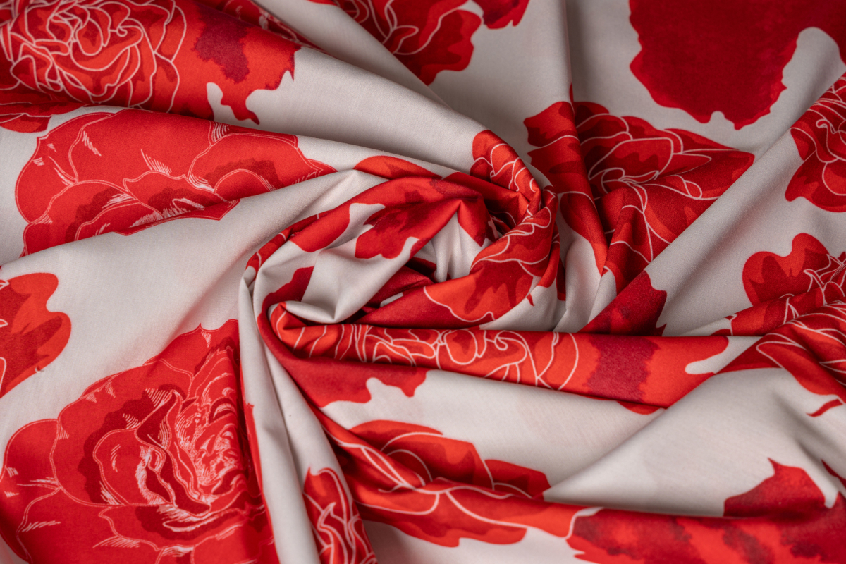 Puplin Streč Print 13