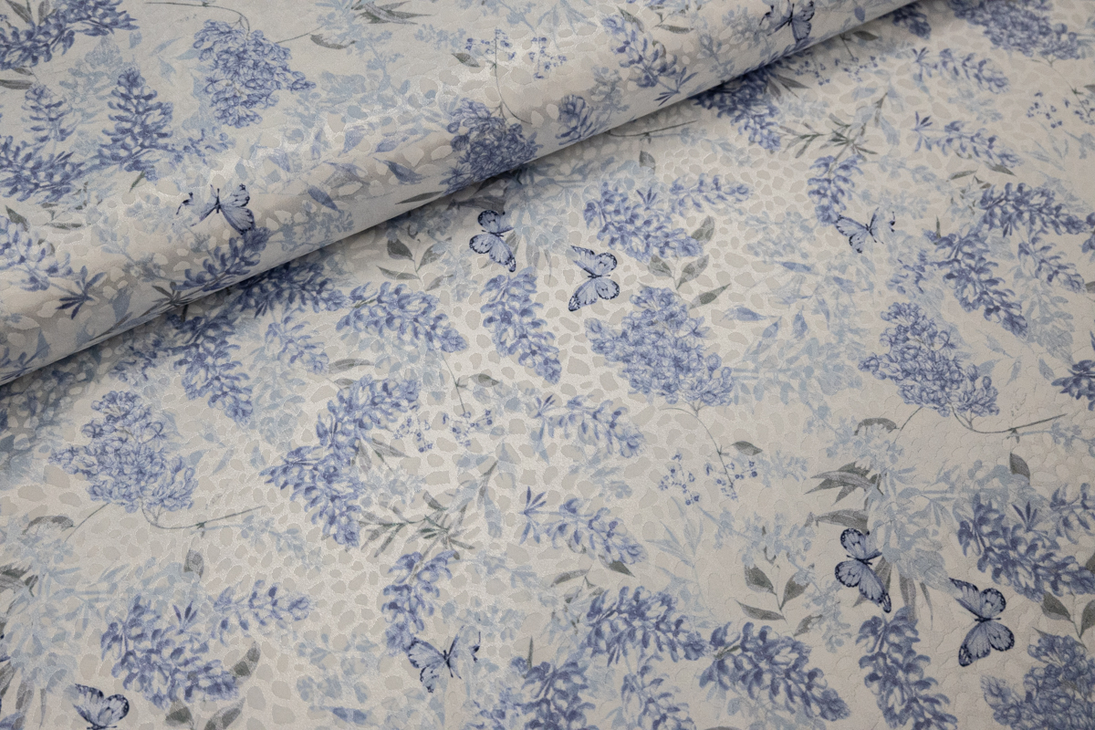 Saten Žakard Print 04