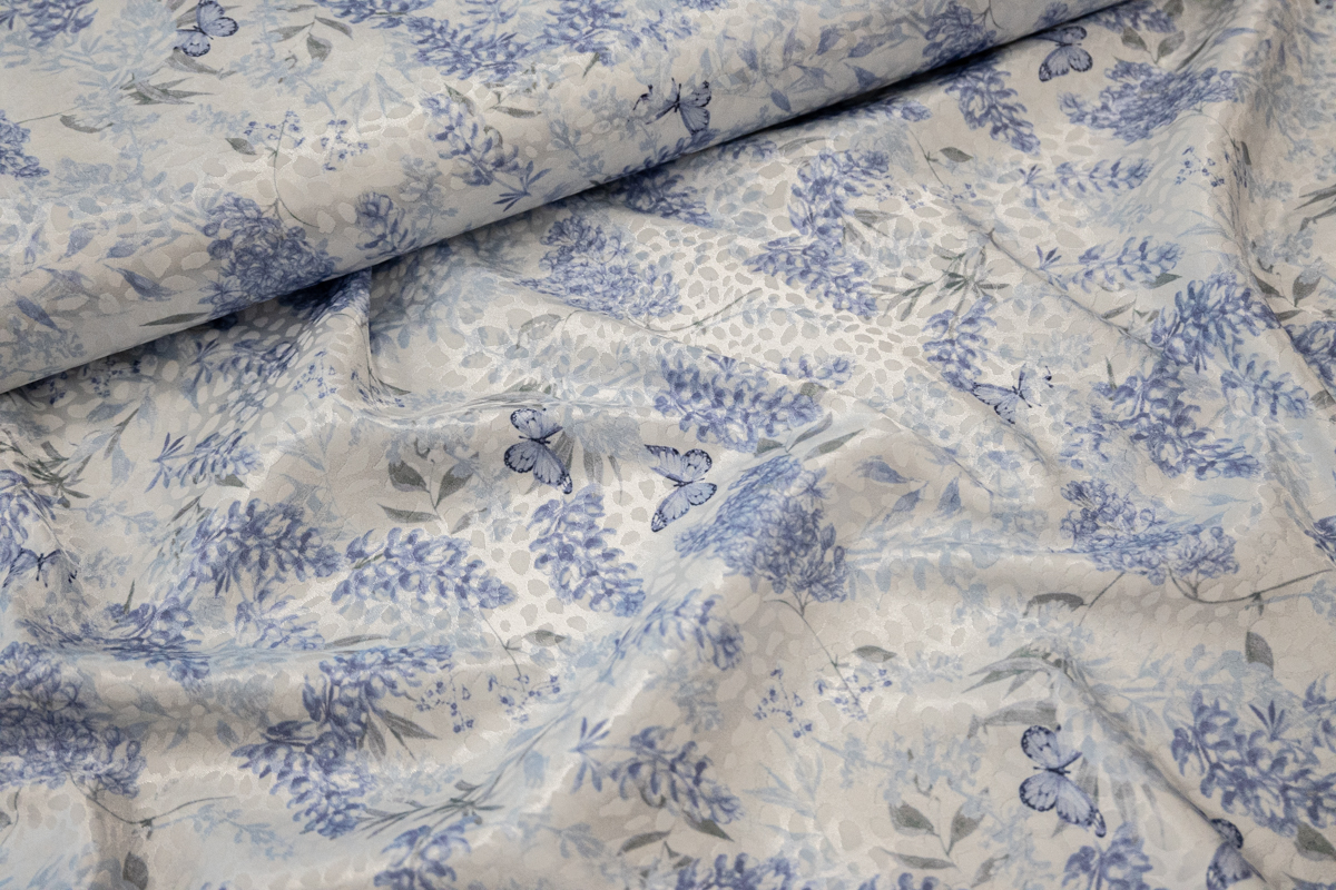 Saten Žakard Print 04