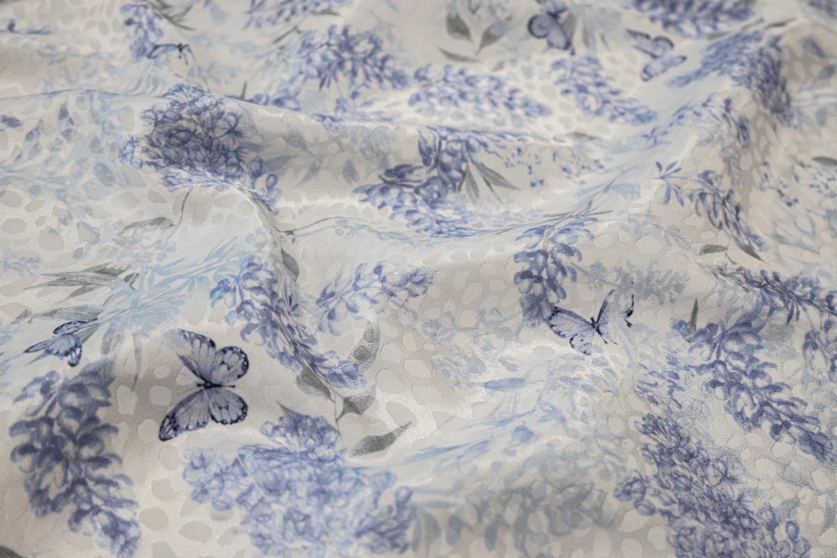 Saten Žakard Print 04