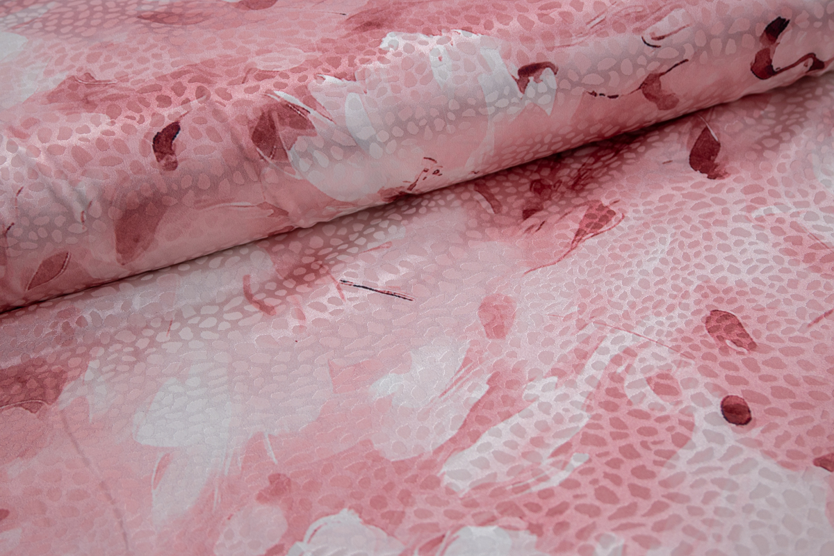 Saten Žakard Print 05