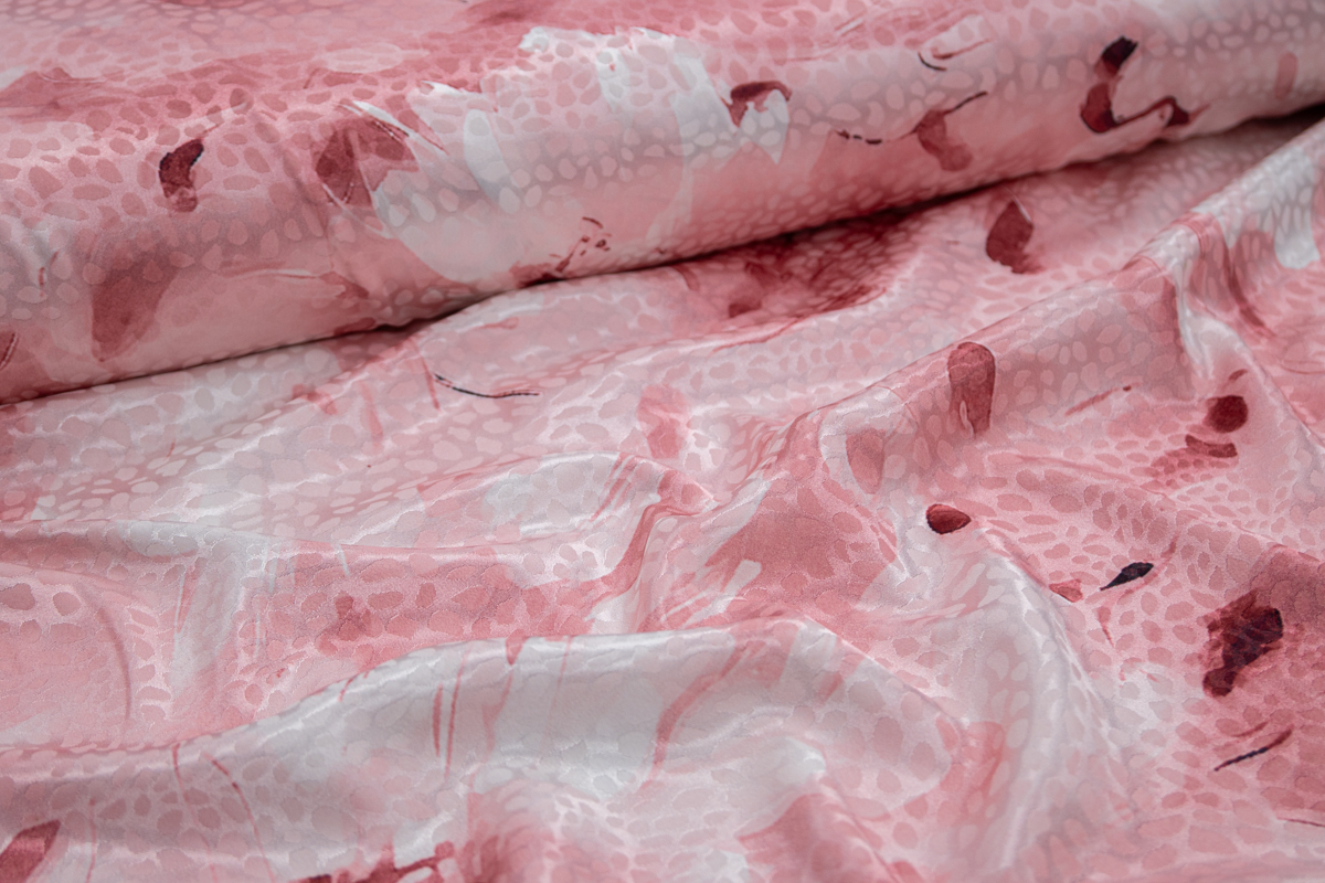 Saten Žakard Print 05