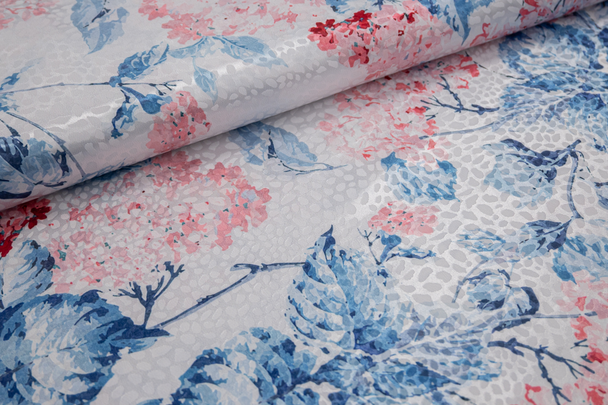 Saten Žakard Print 08