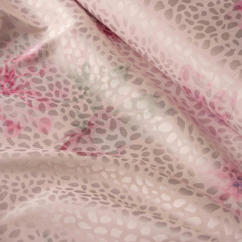 Saten Žakard Print 09