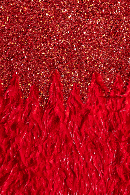 Čipka Kristal Feather 102