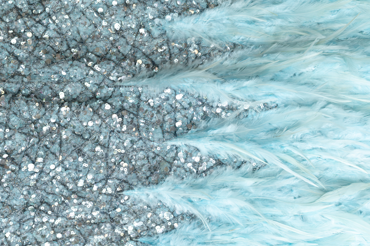 Čipka Kristal Feather 104