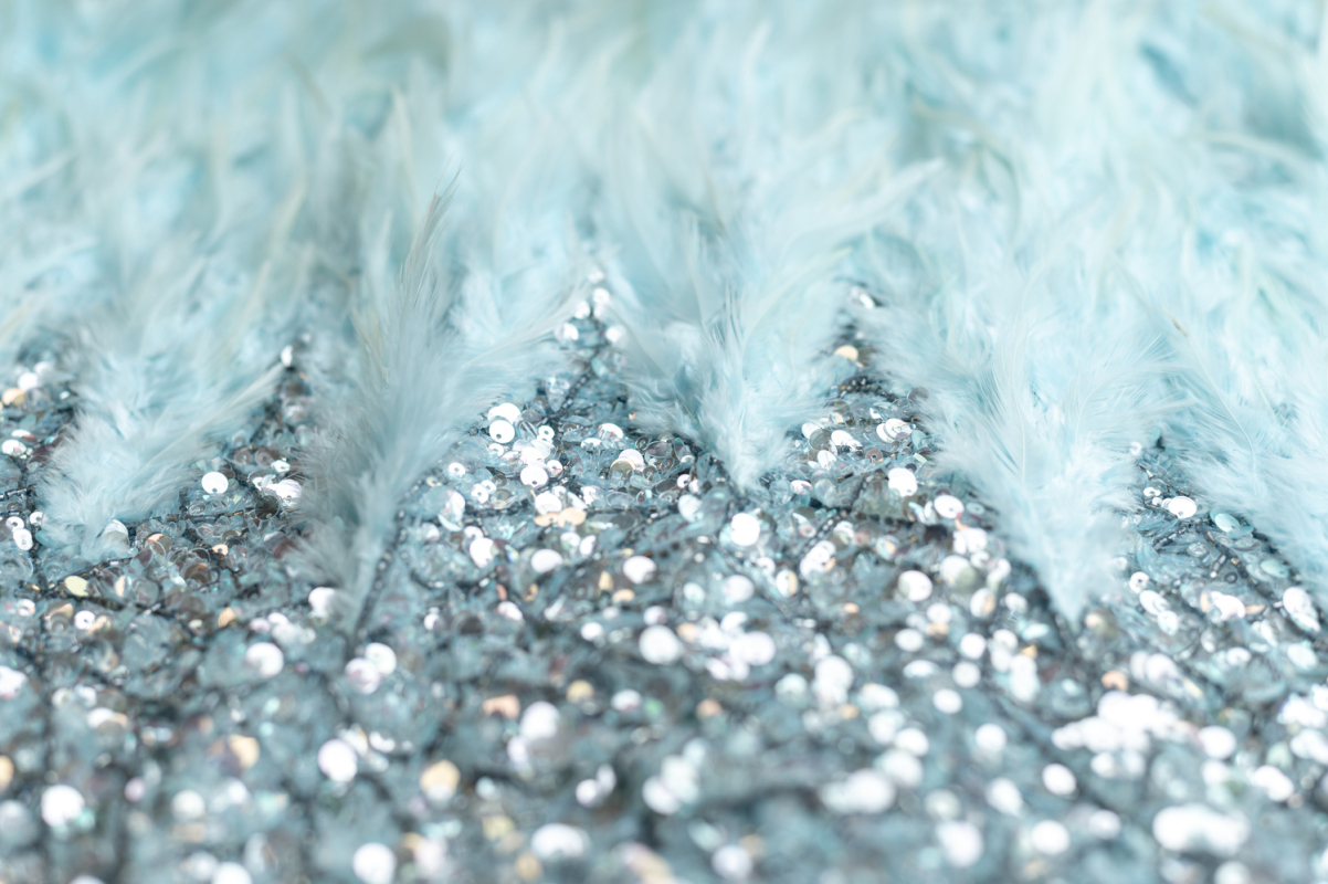 Čipka Kristal Feather 104