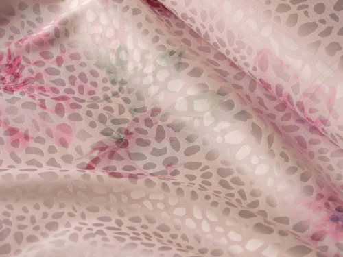 Saten Žakard Print 09 